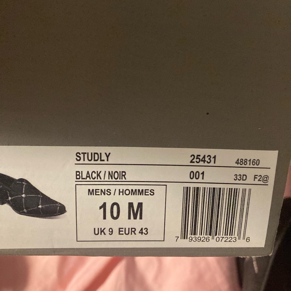 Black Suede Slip-On Loafers - Picture 3 of 7